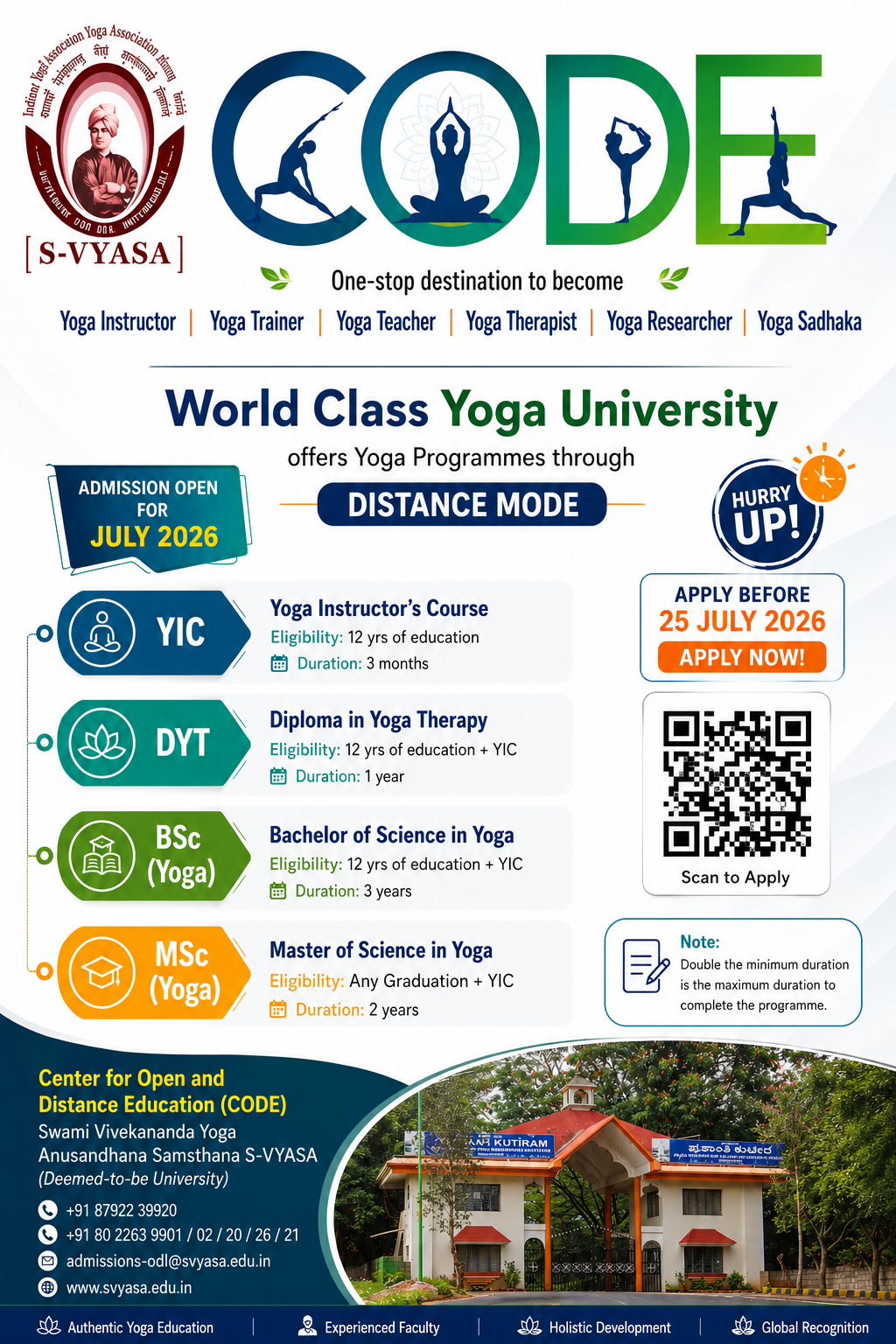 Admission Open 2026