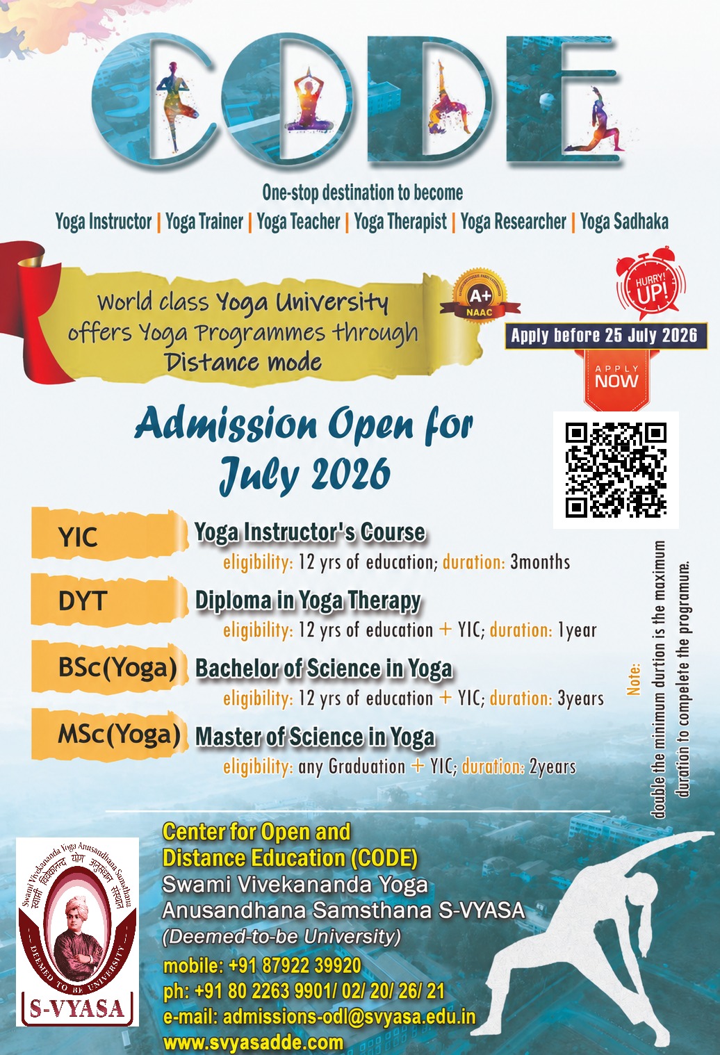 Admission Open 2026
